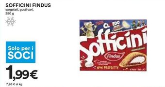Coop Findus Sofficini 250 g offerta