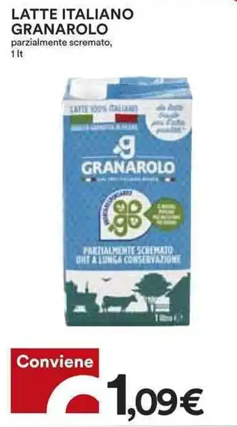Coop Granarolo Latte Italiano 1 lt offerta