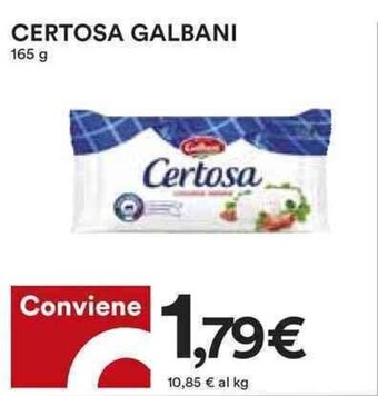 Coop Galbani Certosa 165 g offerta