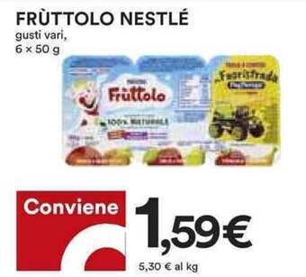 Coop Nestlé Frùttolo 6 x 50 g offerta