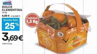 Coop Dolce Clementina 1,5 kg offerta