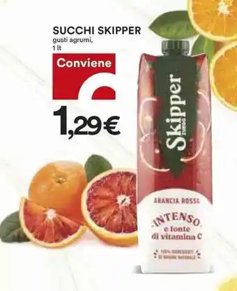 Coop Skipper Succhi 1 lt offerta