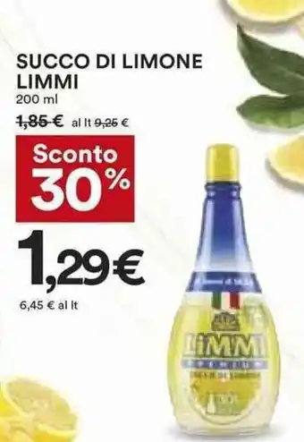 Coop Limmi Succo di Limone 200 ml offerta