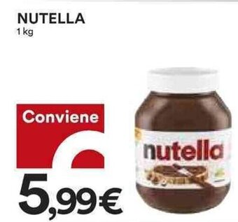Coop Ferrero Nutella 1 kg offerta