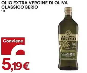 Coop Filippo Berio Olio Extra Vergine di Oliva 1 lt offerta