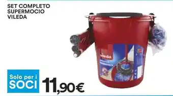 Coop Vileda Set Completo Supermocio offerta