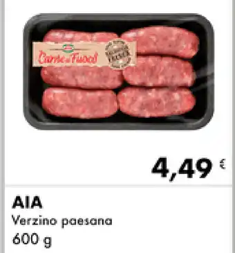 Iper Tosano AIA Verzino paesana 600 g offerta