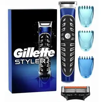 La Saponeria Gillette rasoio a batteria styler con lame usa&getta offerta