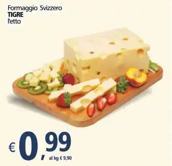 Alter Discount Tigre Formaggio Svizzero l'etto offerta
