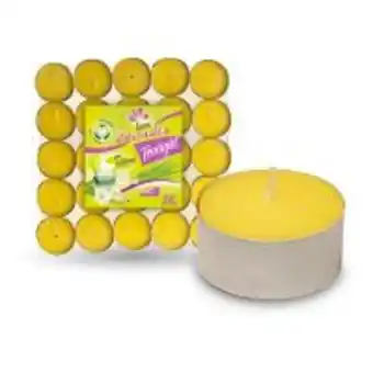 Tealight alla citronella 25pz