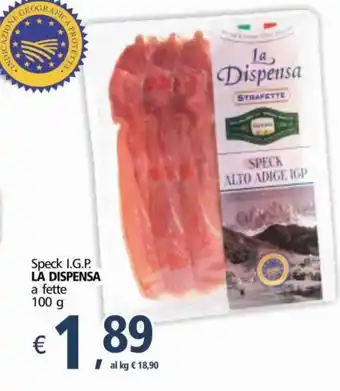 Alter Discount La Dispensa Speck I.G.P. a fette 100 g offerta