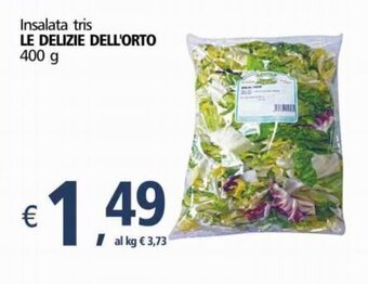 Alter Discount Le Delizie Dell'Orto Insalata tris 400 g offerta