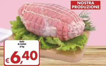 Alter Discount Rollè di Suino al kg offerta