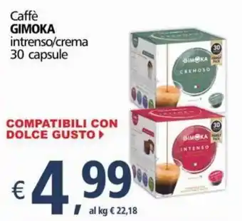 Alter Discount Gimoka Caffè 30 capsule offerta