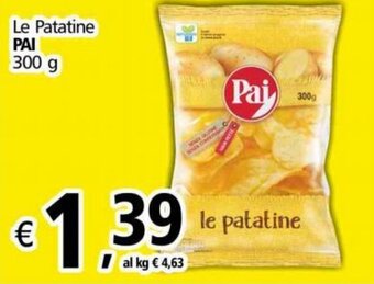 Alter Discount Pai Le Patatine 300 g offerta