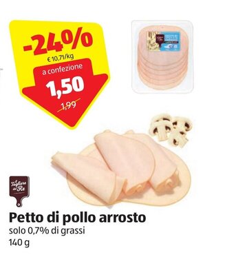 ALDI Il Tagliere del Re Petto di pollo arrosto 140 g offerta