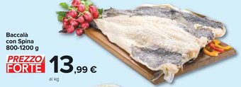 Carrefour Baccalà con Spina 800-1200 g offerta