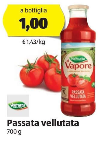 ALDI Valfrutta Passata vellutata 700 g offerta