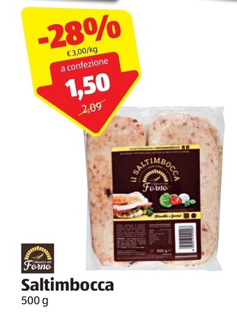 ALDI Saltimbocca 500 g offerta