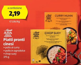 ALDI Asia Green Garden Piatti pronti cinesi 375 g offerta