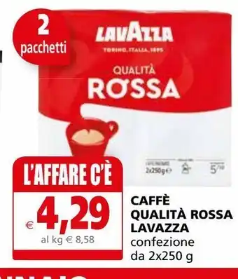 Il Gigante Caffè qualità rossa lavazza offerta