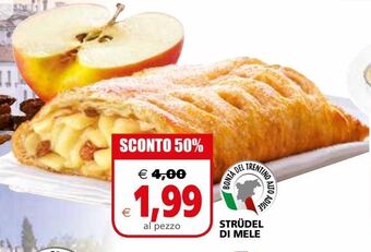 Il Gigante Strudel di mele offerta
