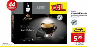 Lidl Capsule ristretto offerta