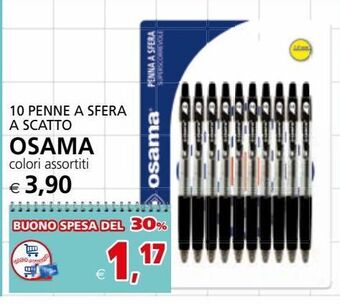 10 penne a sfera a scatto osama