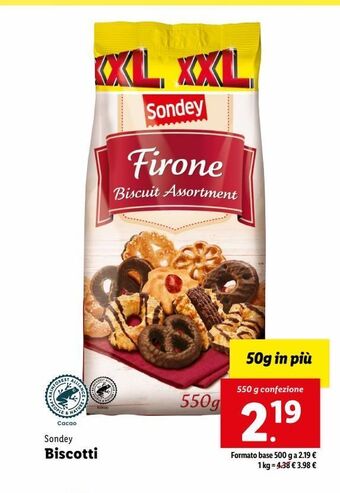 Lidl Biscotti offerta