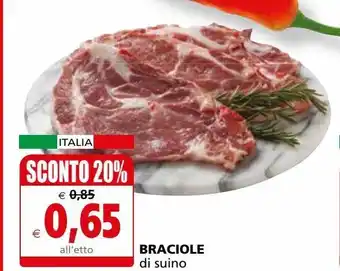Il Gigante Braciole di suino offerta