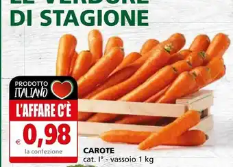 Il Gigante Carote offerta