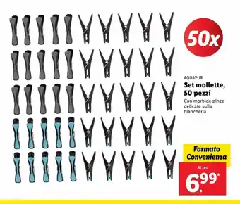Lidl Set mollette 50 pezzi offerta