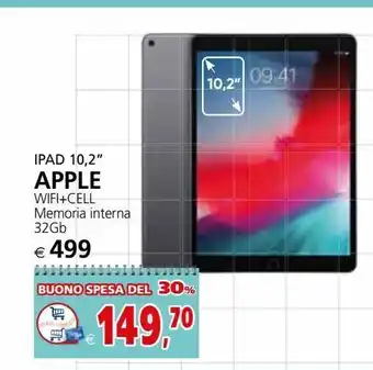 Il Gigante Ipad 10,2" apple offerta