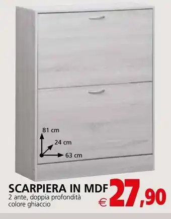 Il Gigante Scarpiera in mdf offerta