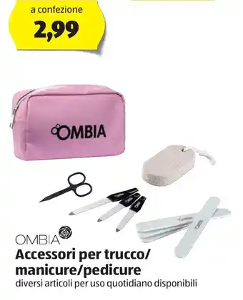 ALDI Ombia Accessori per trucco/manicure/pedicure offerta