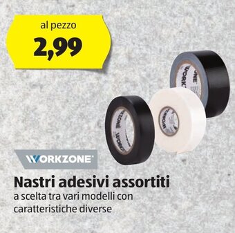 ALDI Workzone Nastri adesivi assortiti offerta