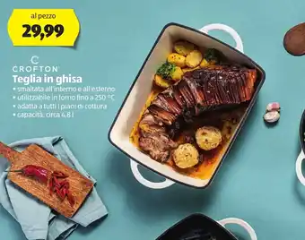 ALDI Crofton Teglia in ghisa 4,8 l offerta