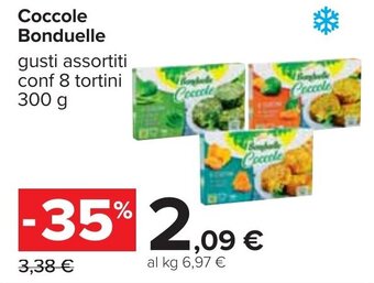 Carrefour Bonduelle Coccole 300 g offerta