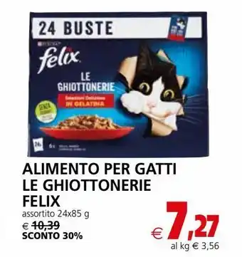 Il Gigante Alimento per gatti le ghiottonerie felix offerta