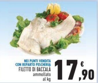 Conad Filetto di Baccalà ammollato offerta