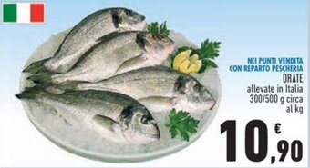 Conad Orate 300/500 g circa offerta