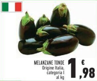 Conad Melanzane Tonde offerta