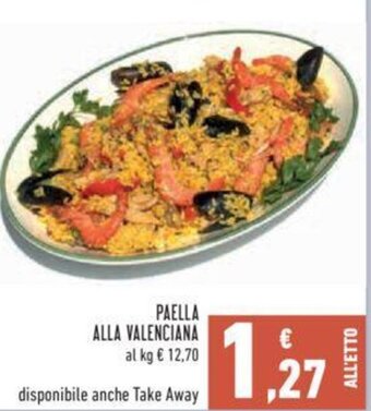 Conad Paella Alla Valenciana offerta