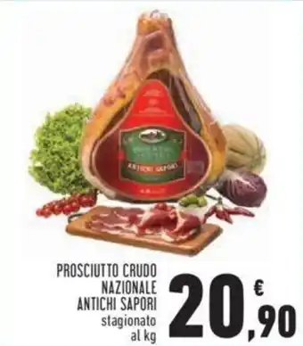 Conad Antichi Sapori Prosciutto Crudo Nazionale stagionato offerta
