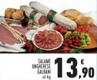 Conad Galbani Salame Ungherese offerta
