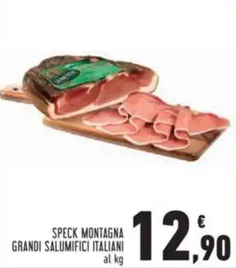 Conad Grandi Salumifici Italiani Speck Montagna offerta