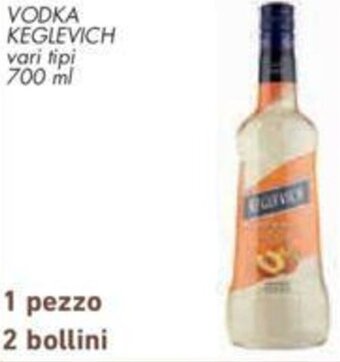 Conad Vodka Keglevich 700 ml offerta