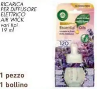 Conad Air Wick Ricarica per Diffusore Elettrico 19 ml offerta