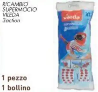 Conad Vileda Ricambio Supermocio 3action offerta