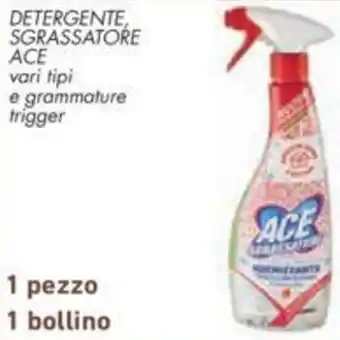 Conad Ace Detergente Sgrassatore offerta